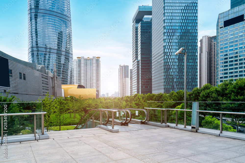 Obraz premium Shanghai Lujiazui Architectural Landscape Skyline..