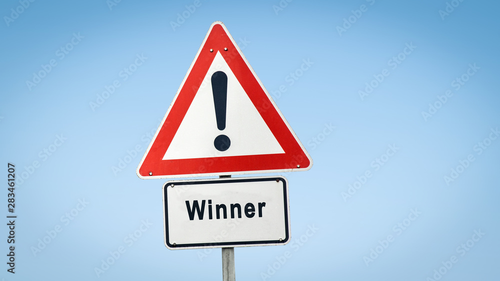 Street Sign to Winner Street Sign to Winner