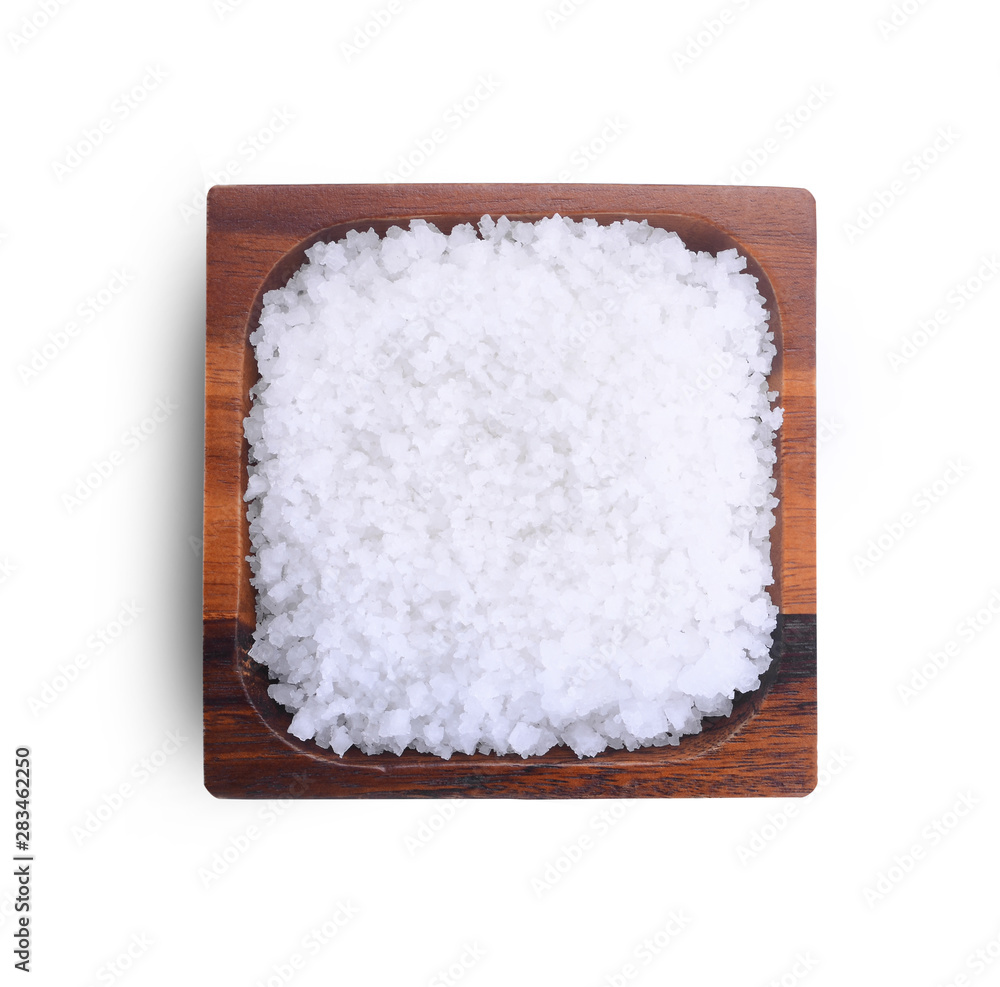 salt isolated on white background salt isolated on white background