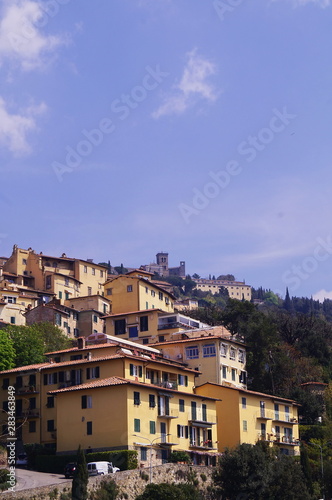 View of Cortona, Tuscany, Italy © sansa55