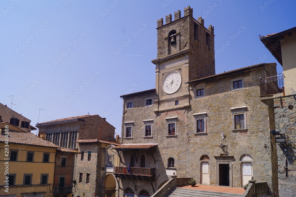 Municipal palace, Cortona, Tuscany, Italy