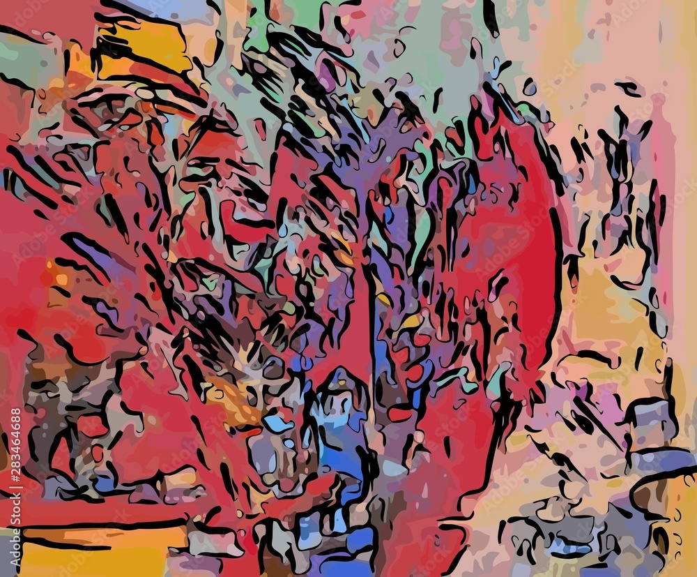 abstract grunge background from color chaotic blurred spots brush strokes of different sizes. abstract grunge background from color chaotic blurred spots brush strokes of different sizes.