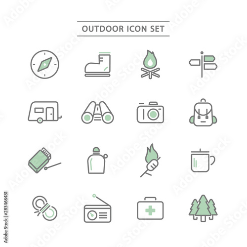 OUTDOOR ICON SET