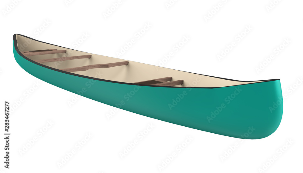 Canoe Boat Isolated Canoe Boat Isolated