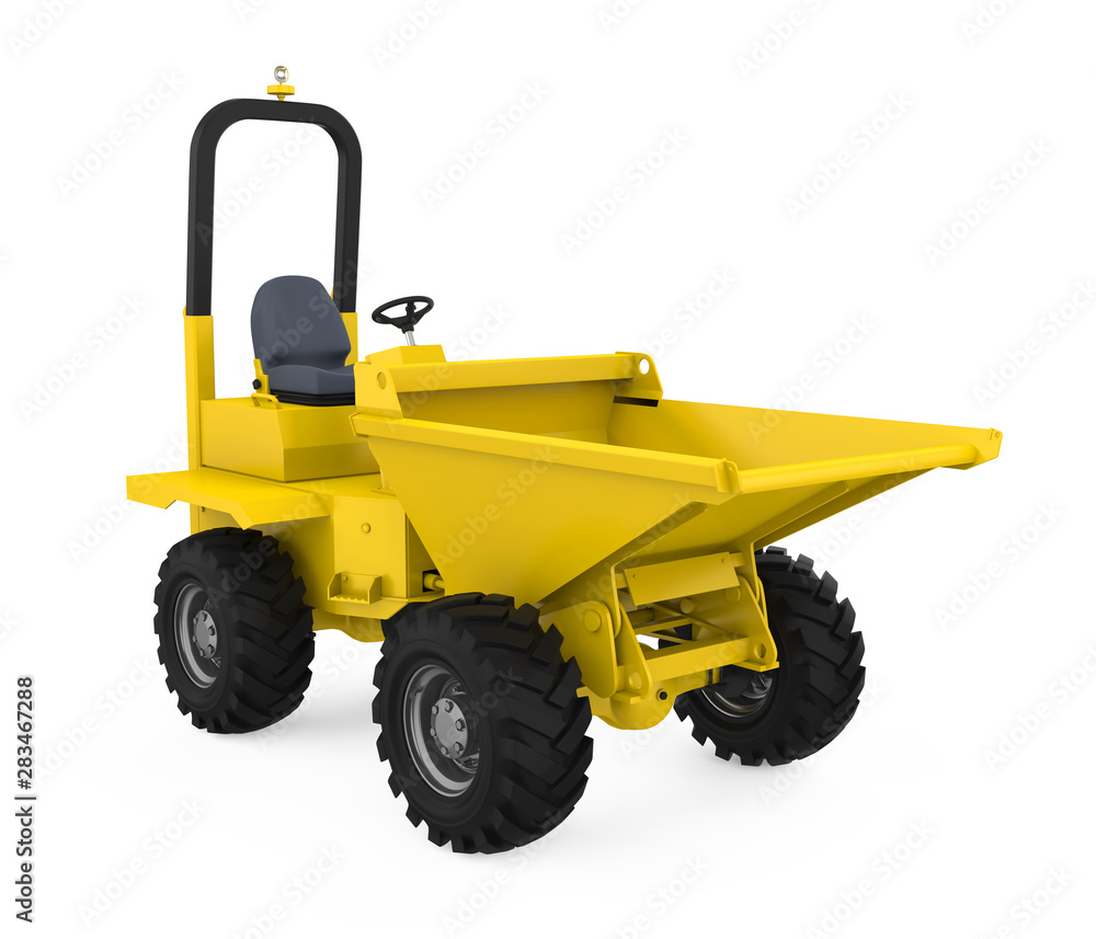 Mini Dumper Truck Isolated Stock Illustration | Adobe Stock