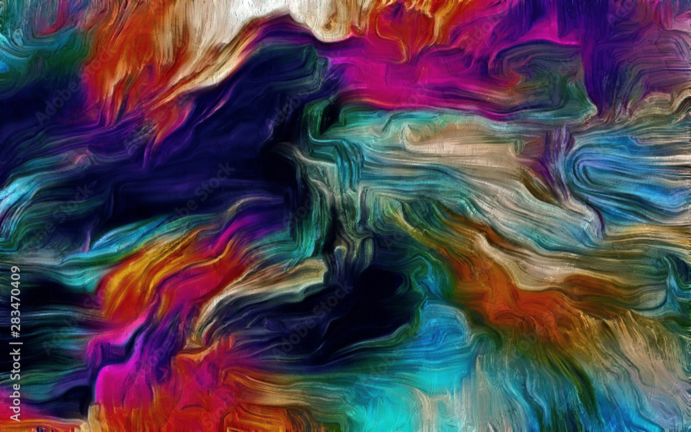 abstract fractal psychedelic shape texture with color pencil stylization abstract fractal psychedelic shape texture with color pencil stylization