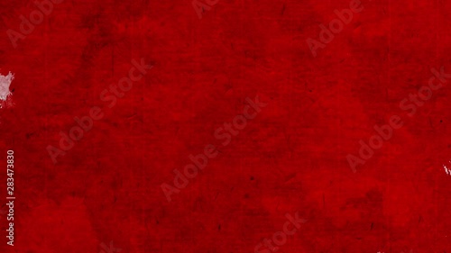 Wallpaper Mural ペイントのにじみ_赤_和紙背景 Torontodigital.ca