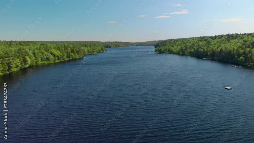 Beautiful Nova Scotia Lakes on a Sunny Clear Day Beautiful Nova Scotia Lakes on a Sunny Clear Day
