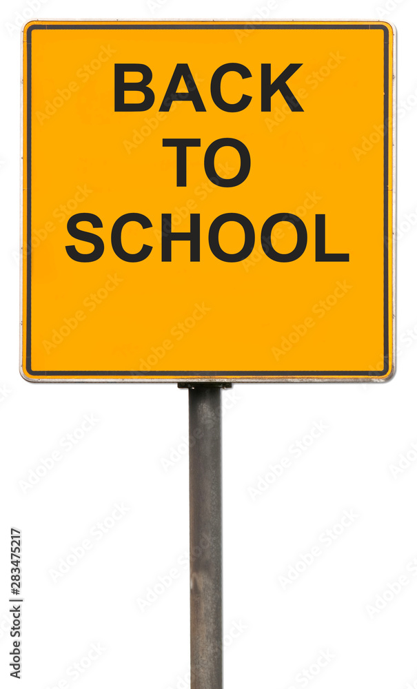 Back to school road billboard