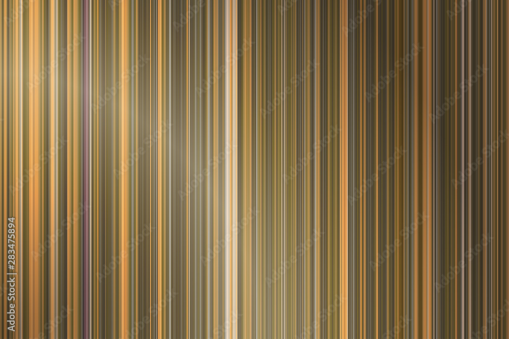 Obraz premium Golden Metallic Striped Background, Abstract