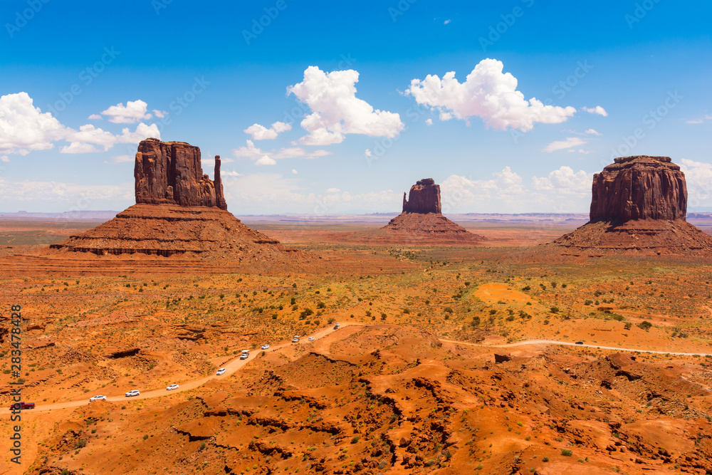 Monument Valley on the border between Arizona and Utah, USA Monument Valley on the border between Arizona and Utah, USA