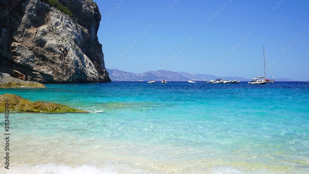 Plage du Golfe d'Orosei, Sardaigne, Italie