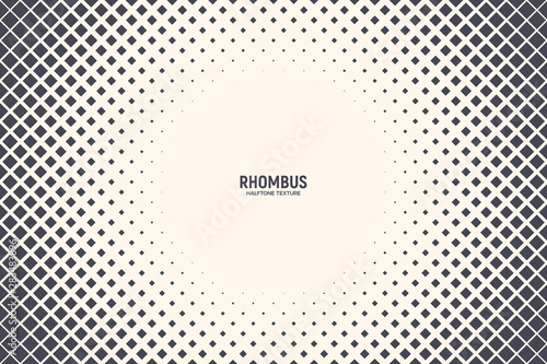 Vector Rhombus Shapes Technology Abstract Geometric Background