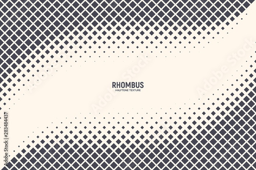 Square Particles Halftone Vector Abstract Geometric Technology Oscillation Wave Background