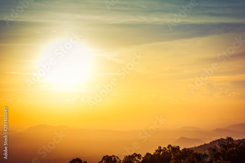 Sunset In The Horizon