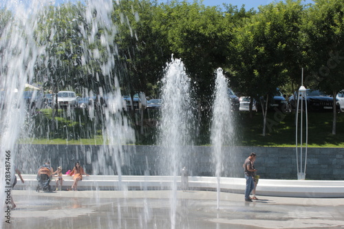 fountain in the park