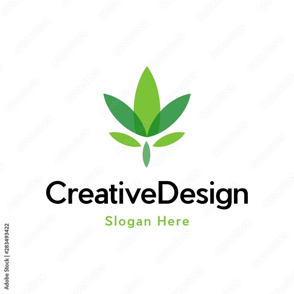Cannabis logo with creative concept Premium Vector, Cannabis leaf logo design Cannabis logo with creative concept Premium Vector, Cannabis leaf logo design