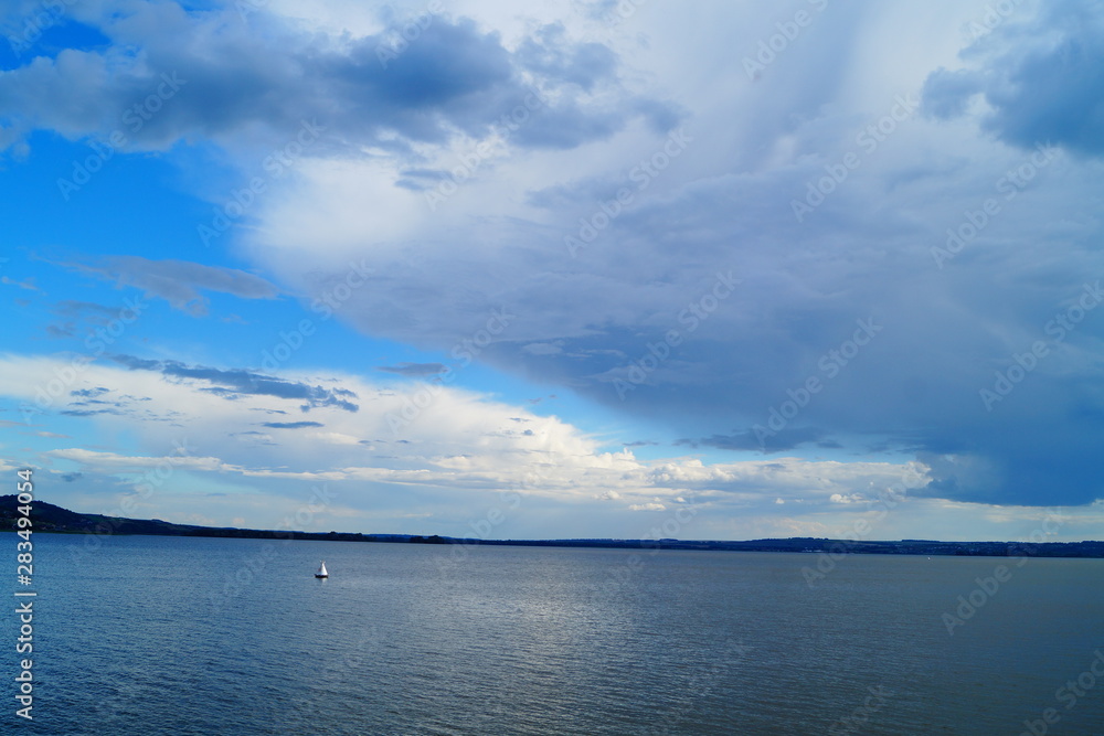 sea and blue sky