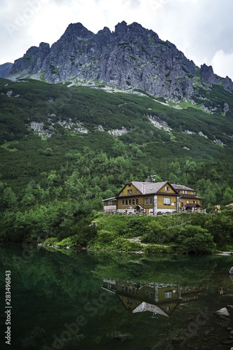 Mountain House Near Green Lake in High Tatras, Slovakia