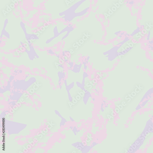 UFO camouflage of various shades of pink  blue and violet colors