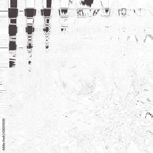 Black and white wave background pattern