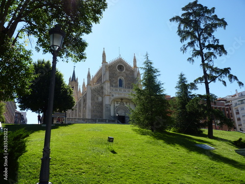 San Jeronimo el Real, a Roman Catholic Church in Madrid. Museum, famous photo