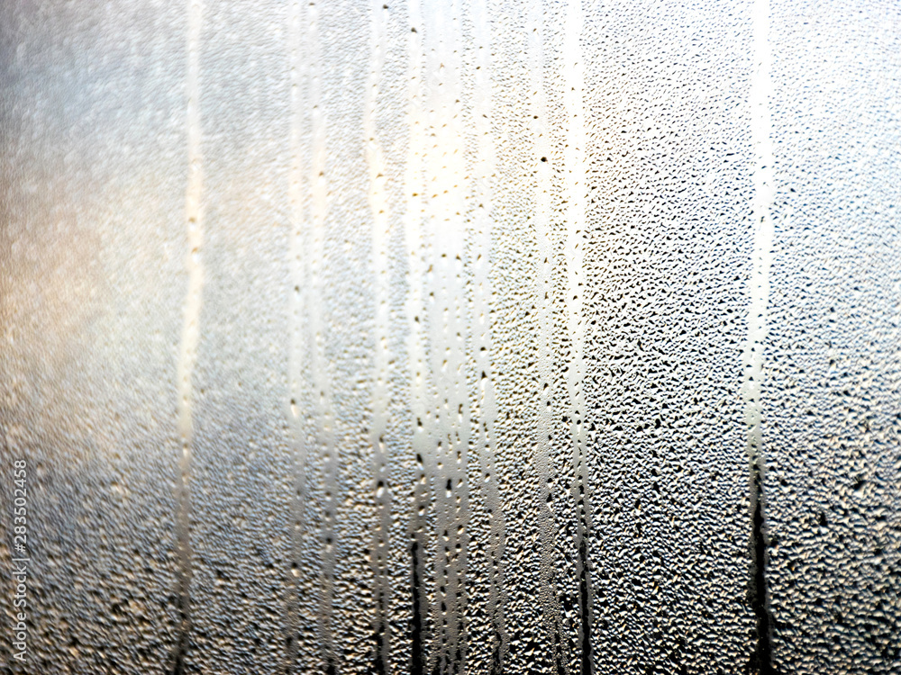 abstract rain drops on slate glass, suitable for different textures abstract rain drops on slate glass, suitable for different textures