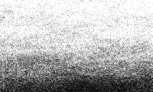 Abstract vector noise vanishing. Subtle grunge texture overlay with fine particles isolated on a white background. EPS10.