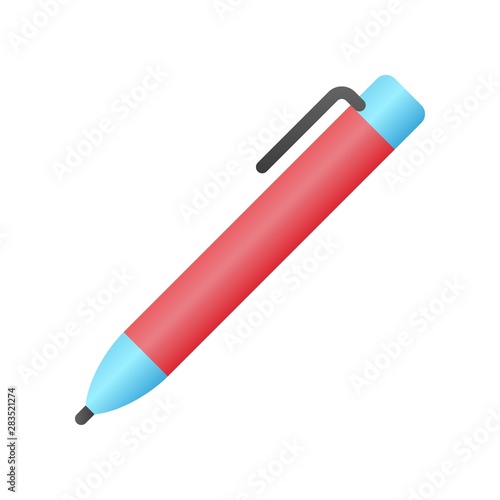 Mechanical pencil vector, Back to school gradient style icon