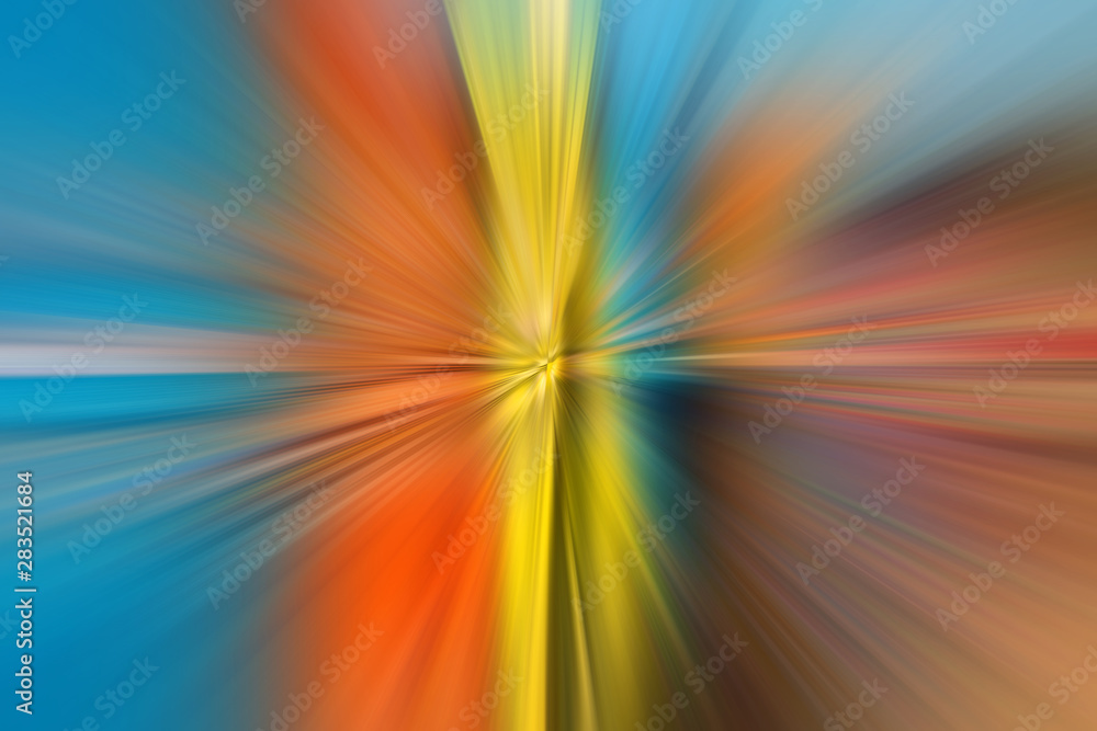 Fototapeta premium Multi colour art abstract background.