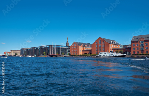 View of the main canal in Copenhagen