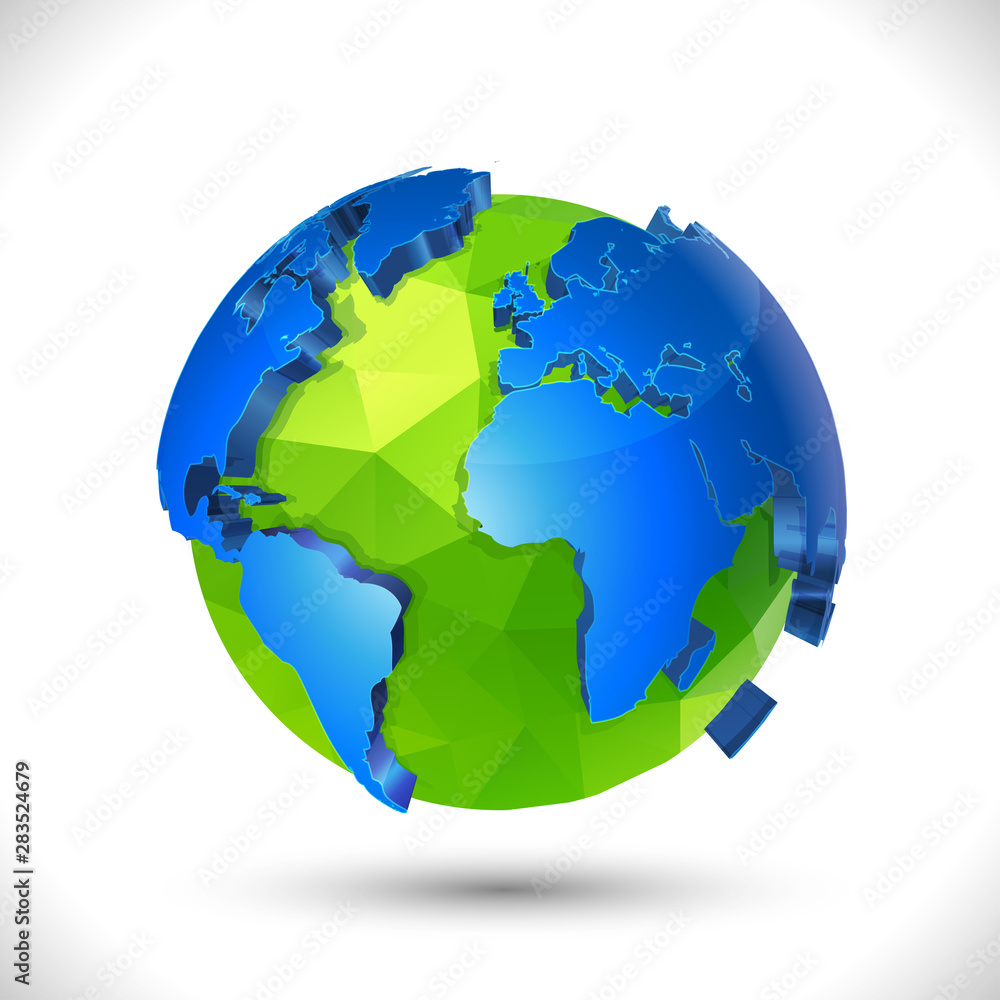 futuristic world 3d with shiny and geometric texture for corporate business or technology identity design, online presentation website element. vector illustration futuristic world 3d with shiny and geometric texture for corporate business or technology identity design, online presentation website element. vector illustration
