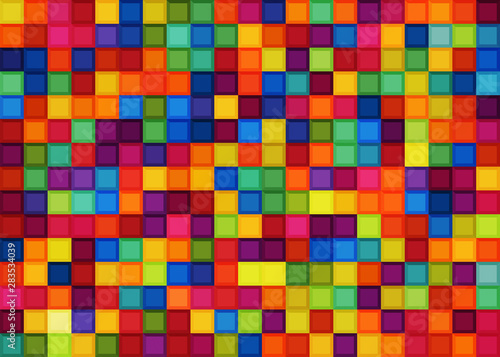 Colorful mosaic background © natrot