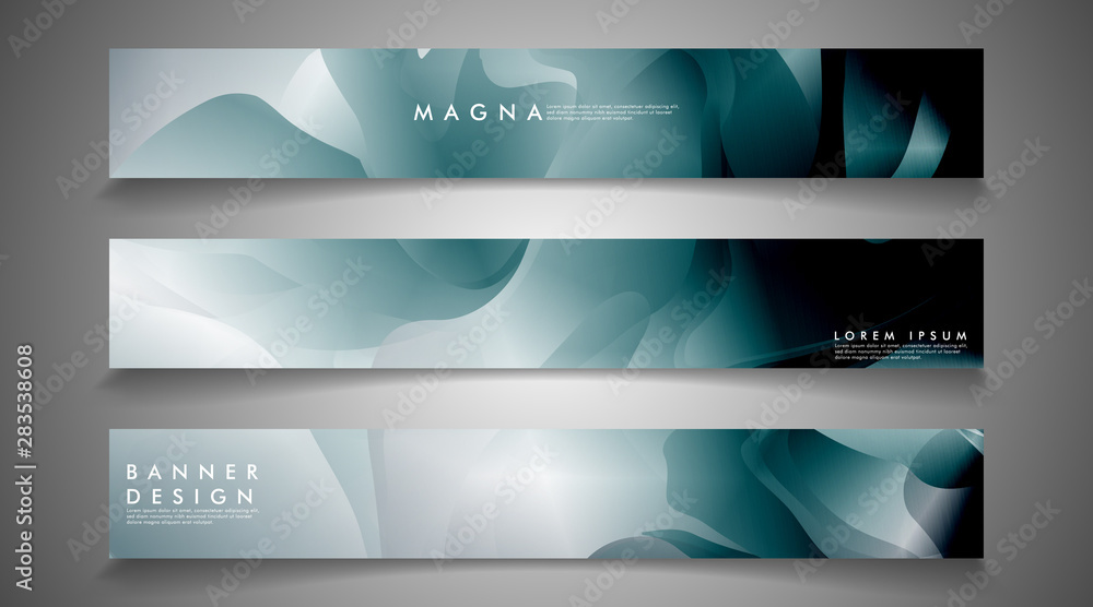 Vector banners with liquid wave background suitable for advertising and so on. technology design. eps 10 Vector banners with liquid wave background suitable for advertising and so on. technology design. eps 10