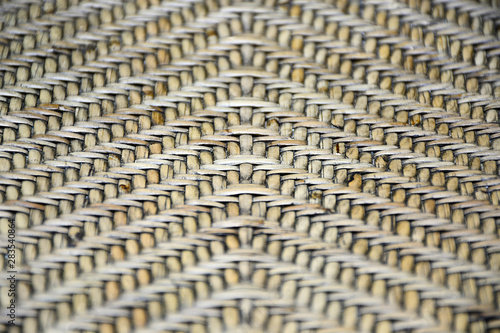 Retro vintage rattan texture pattern background