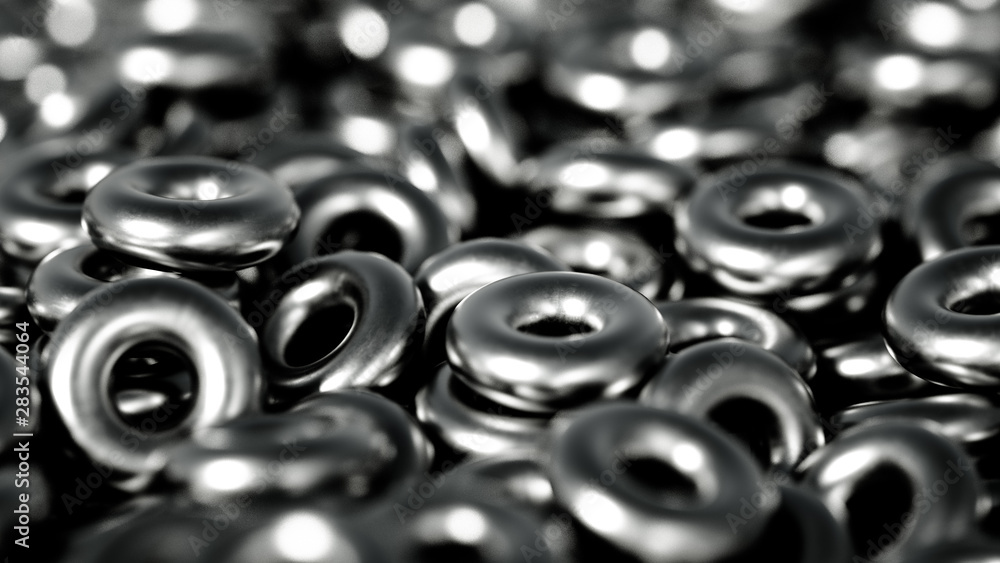 Metal background ring detail. 3d illustration, 3d rendering. Metal background ring detail. 3d illustration, 3d rendering.