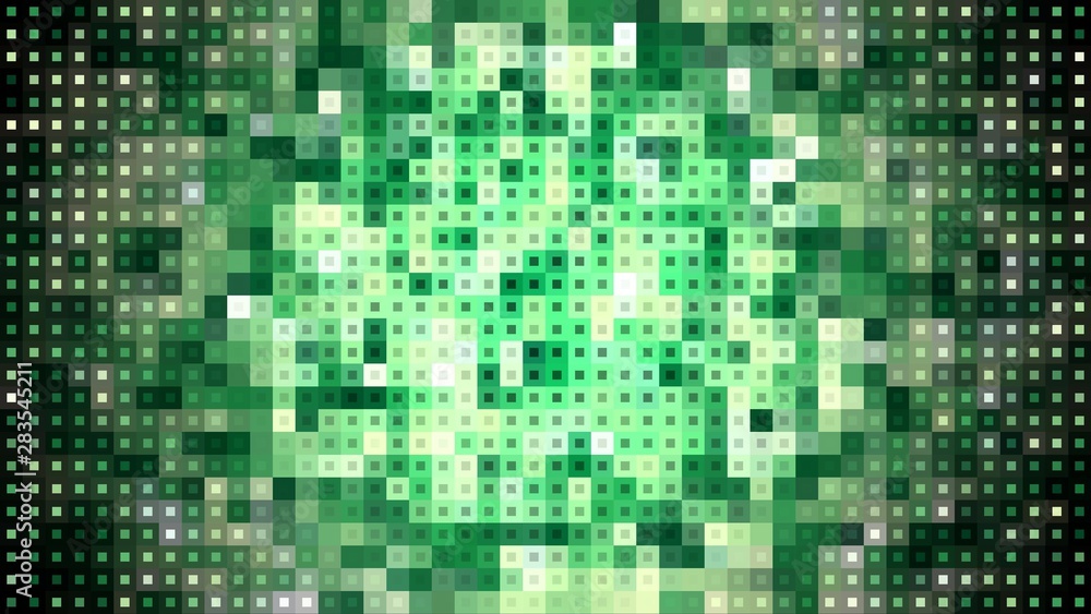 Fototapeta premium Abstract colorful canvas square geometric seamless pattern background