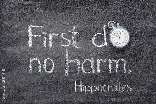 do no harm Hippocrates