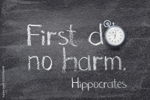 do no harm Hippocrates photo