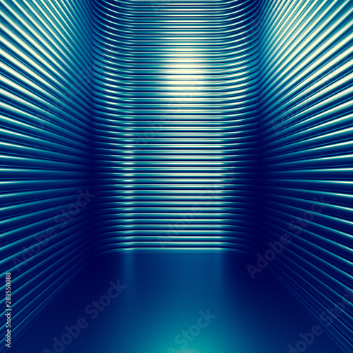 Stylish luxury elegant studio pedestal background. 3d illustration, 3d rendering.