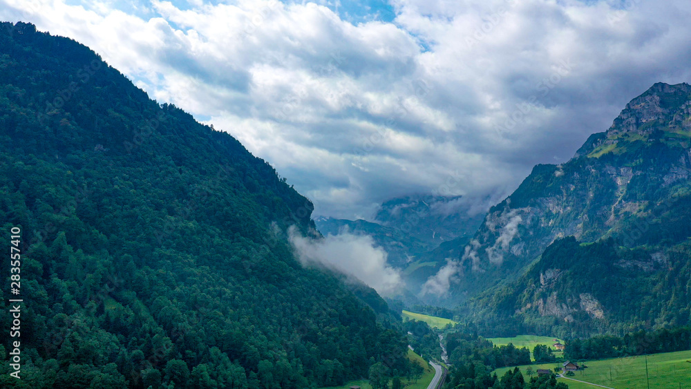 The Swiss alps from above - the beautiful nature of Switzerland The Swiss alps from above - the beautiful nature of Switzerland