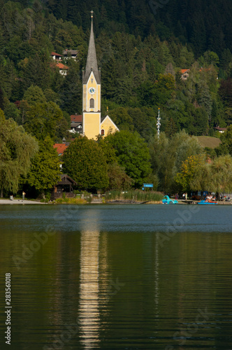 Europe, Germany, Bavaria, Schliersee, Church of St. Sixtus