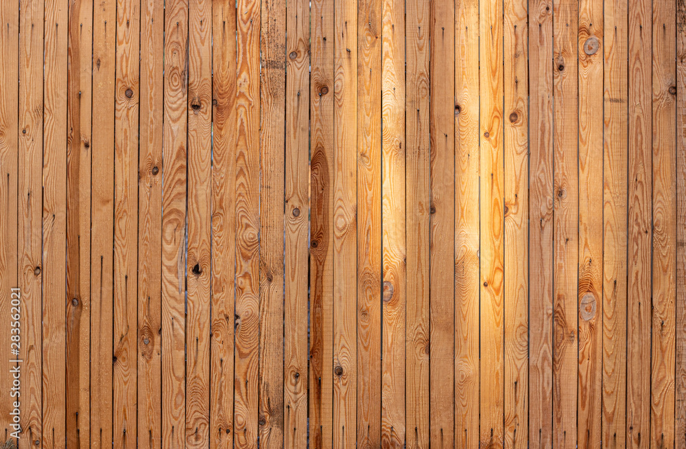 Fototapeta premium Old Yellow pine wood texture. Floor surface background