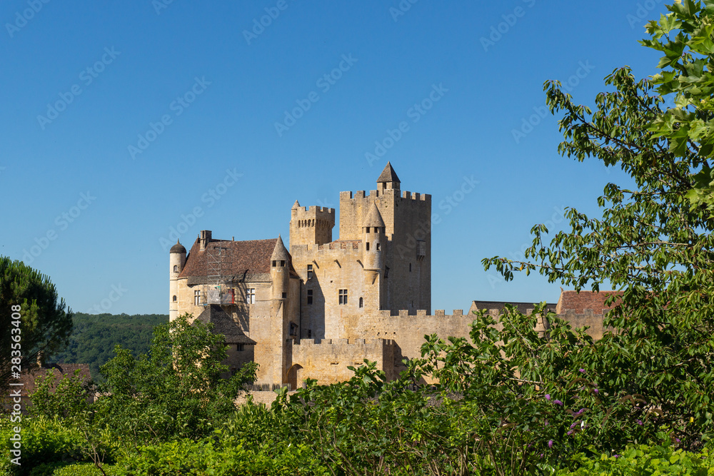 Château de Beynac en Dordogne, dans le Périgord. France.
