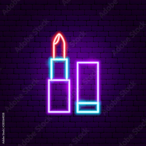 Lipstick Neon Sign