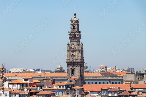 Clerigos tower (Torre dos Clerigos) in Porto (Portugal) photo