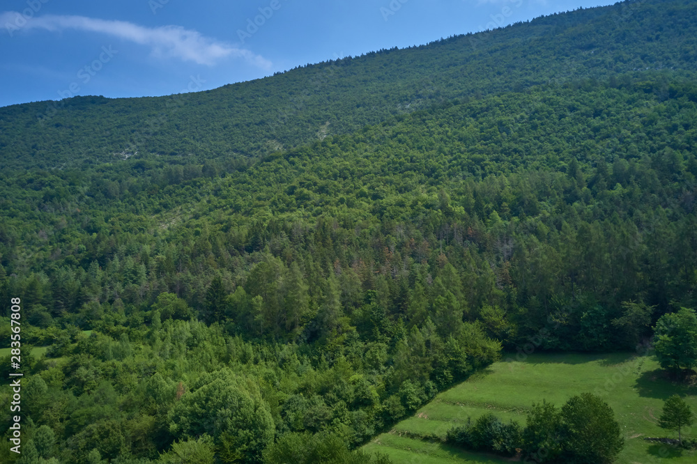 Aerial photography. Panoramic view of the Alps north of Italy. Trento Region. Great trip to the Alps. Aerial photography. Panoramic view of the Alps north of Italy. Trento Region. Great trip to the Alps.