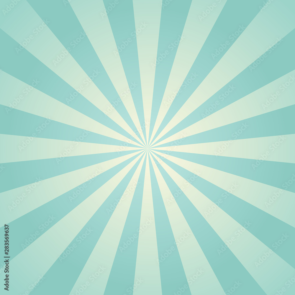 Sunlight retro faded background. Pale blue color burst background. Sunlight retro faded background. Pale blue color burst background.