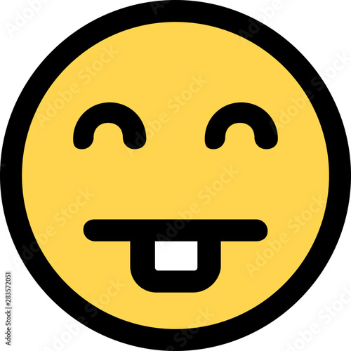 buck teeth nerd face emoticon with stereotype expression
