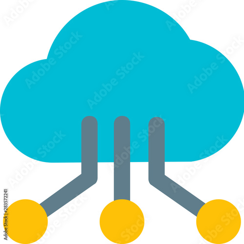 Bitcoin cloud connected network with peer connectivity